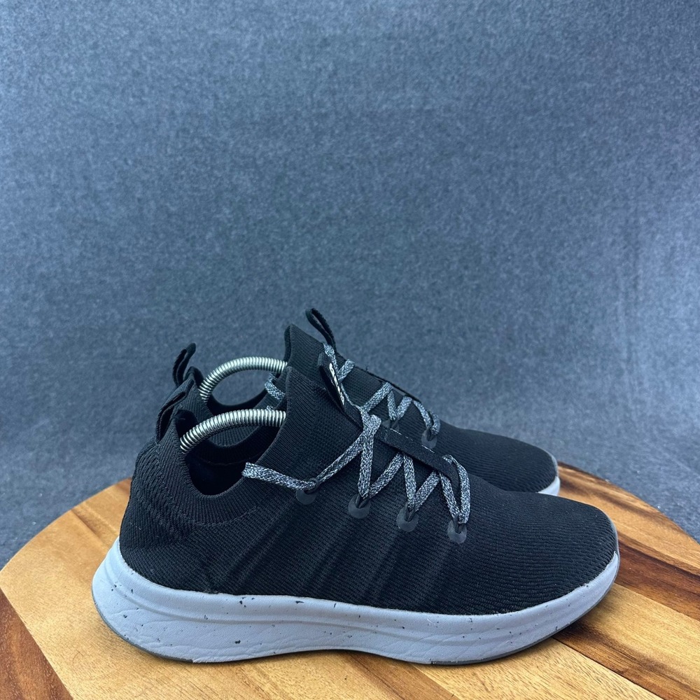 Rei Co-Op Beyonder Shoes Womens Size 10.5 Black Grey Slip In Knit Stretch